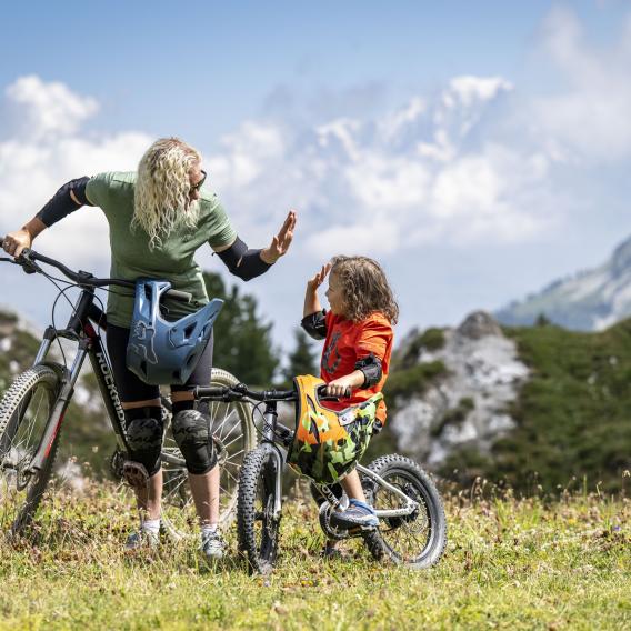 bike park kid