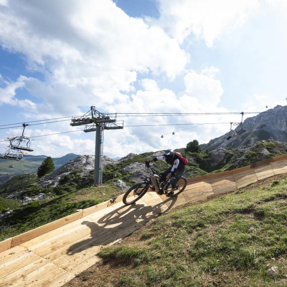 Module du Colorado Bike Park de La Plagne