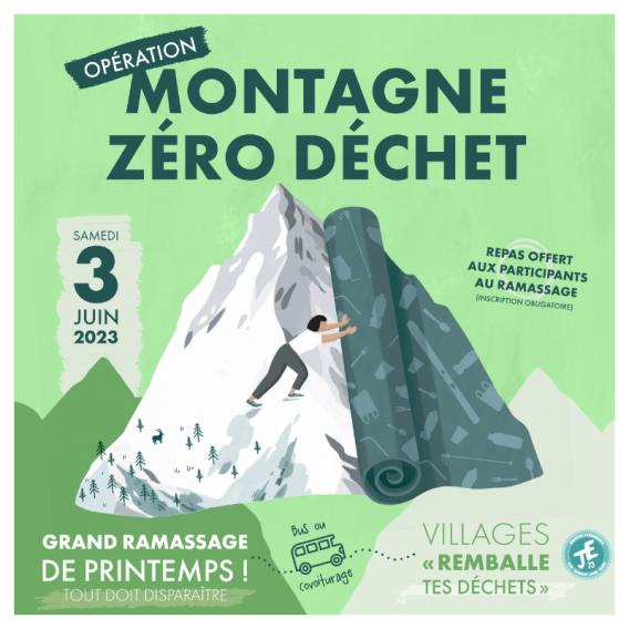 Opération Montagne Zéro Déchets La Plagne