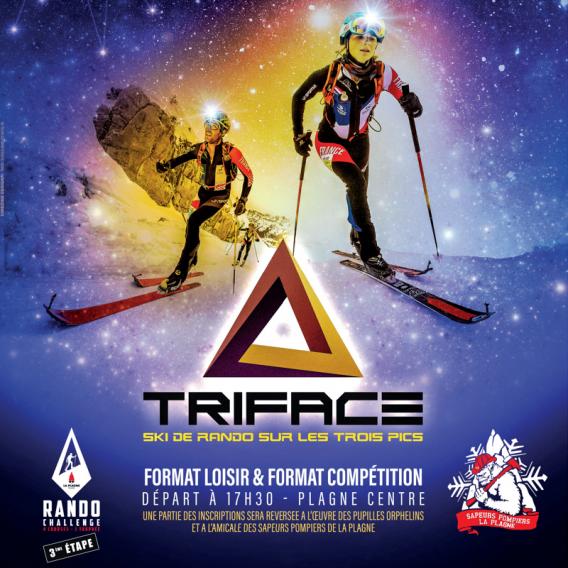 Triface, course de ski de rando