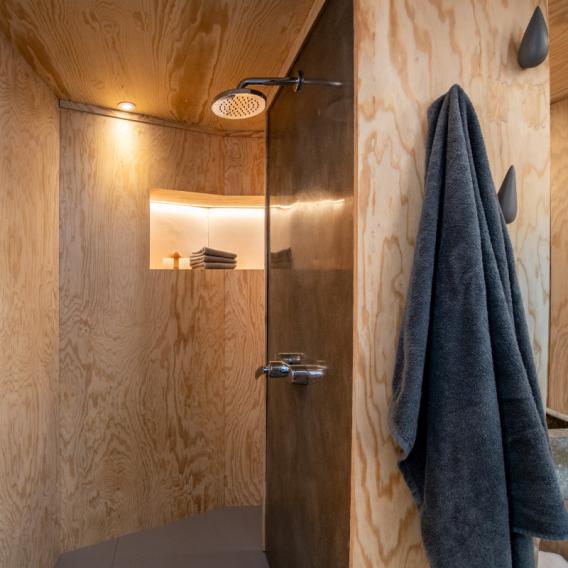 La Plagne Sky House Cabine salle de bain