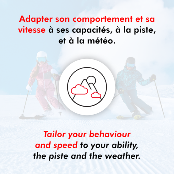 Les 10 règles de l'usager des pistes