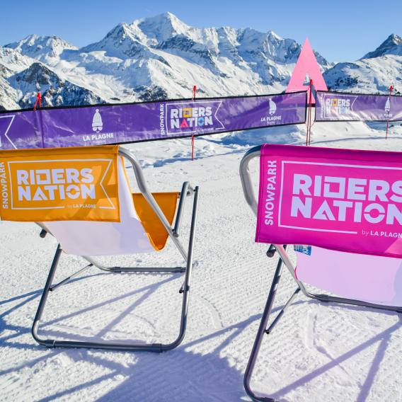 Riders Nation snowpark La Plagne
