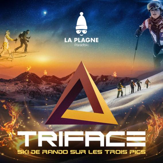 Triface à La Plagne