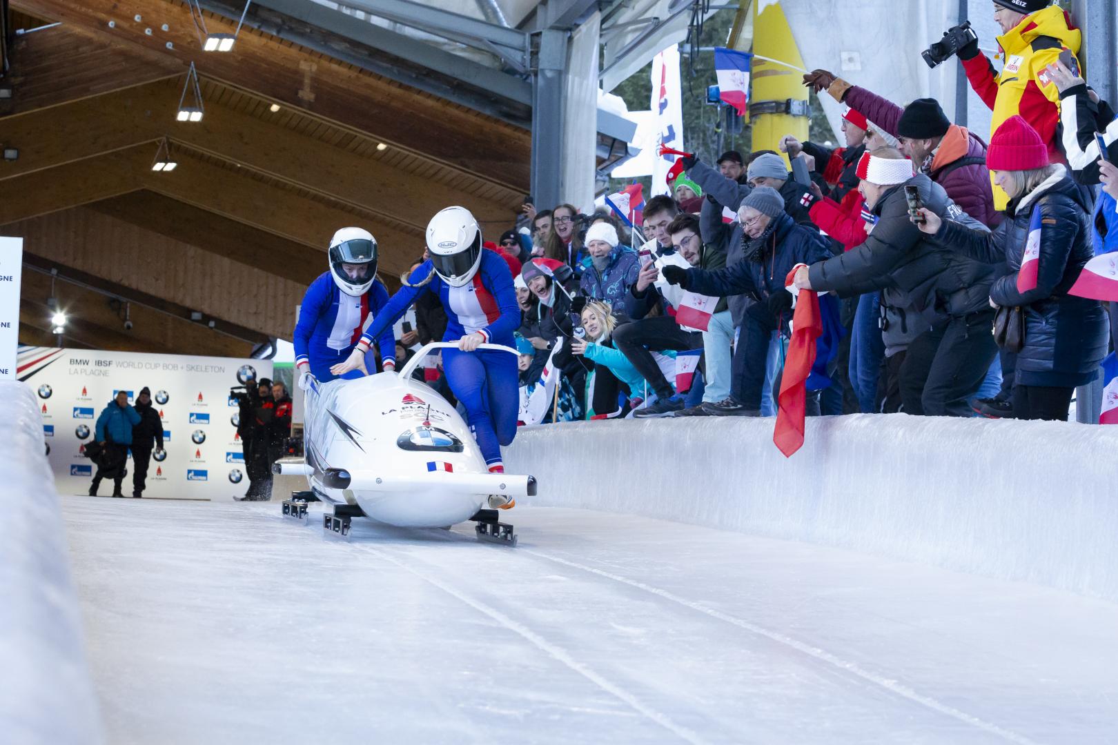 Coupe du monde de bobsleigh & skeleton La Plagne fabrique vos