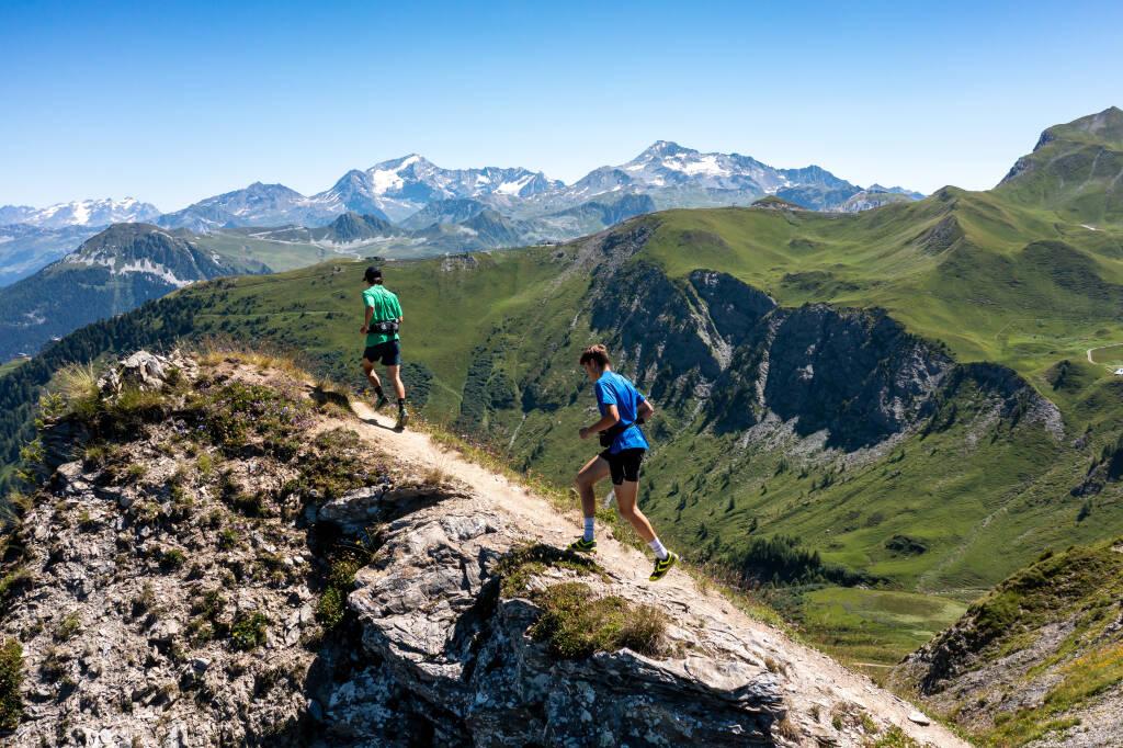 Itinéraire TRAIL Combe Bénite La Plagne Vallée Trail et course à pied à La Plagne Vallée