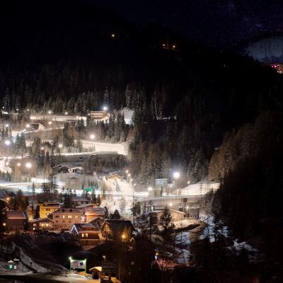 Piste de bobsleigh La Plagne