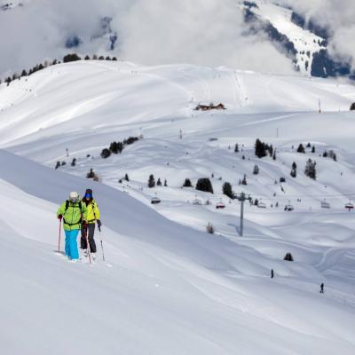 Ski de randonnée à La Plagne