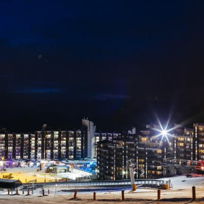 Plagne Bellecôte de nuit