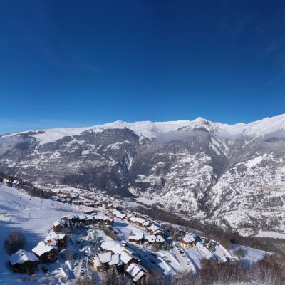 Village de La Plagne Montalbert en hiver