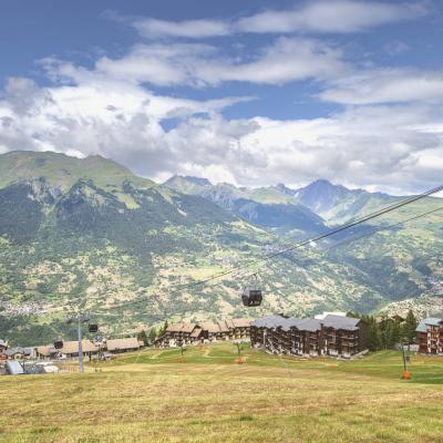 Village de Plagne Montalbert en été