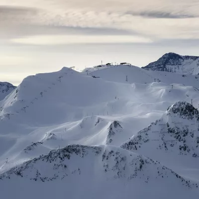 Plan et ouverture des pistes de ski