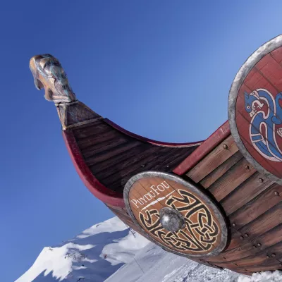 Une invasion viking à La Plagne