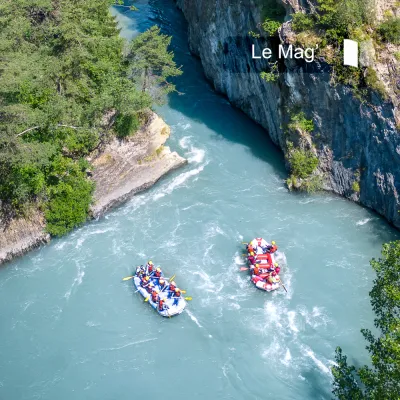 La descente des gorges de l’Isère