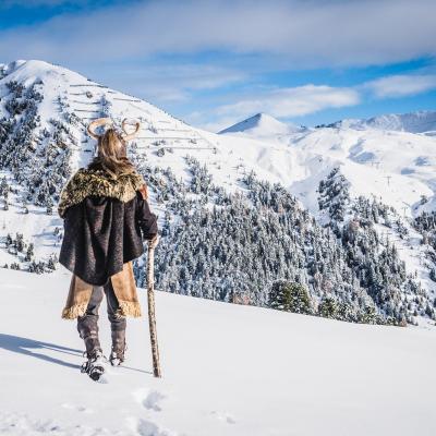 Rencontre épique sur les pistes