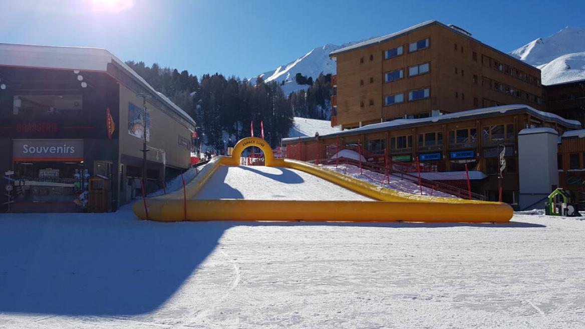 espace luge Plagne Centre