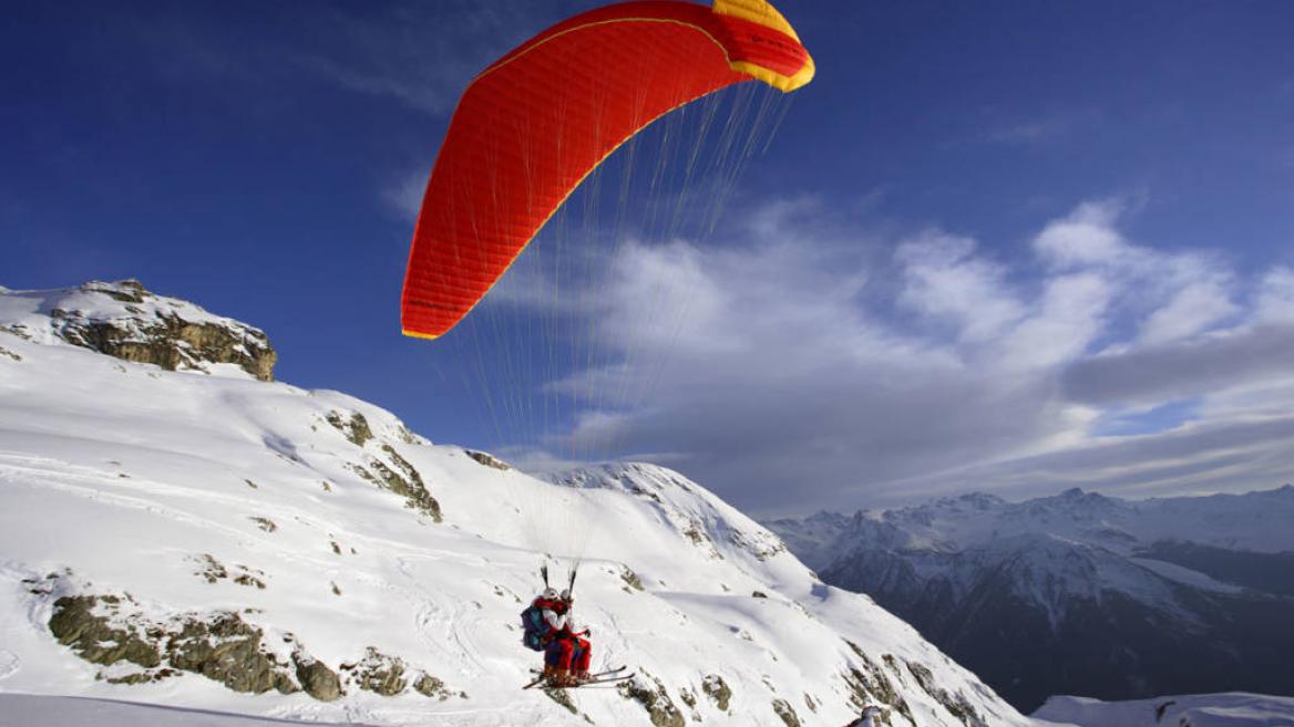 Vol en parapente