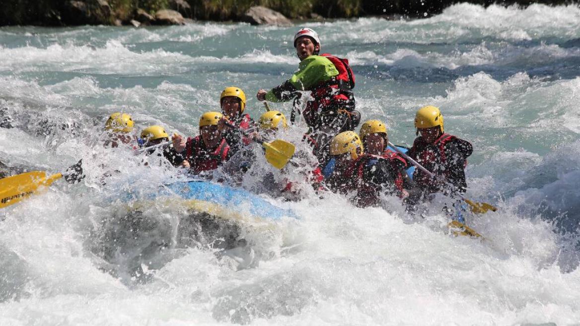 Rafting, descente de l'Isère