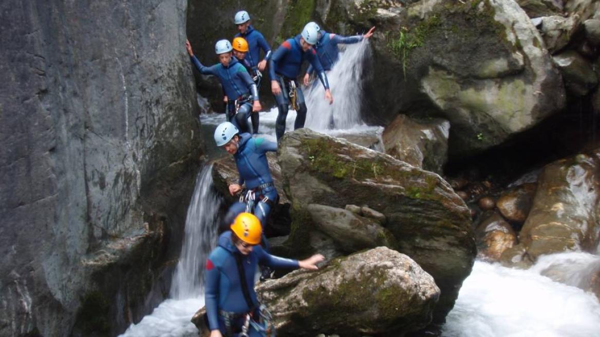 canyoning