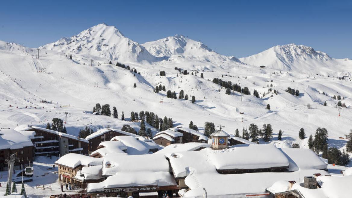 Vue sur Belle Plagne