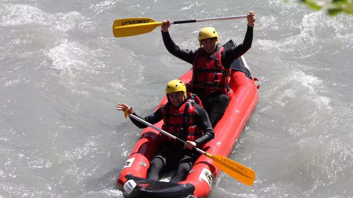 Canoë Raft sur l'Isère