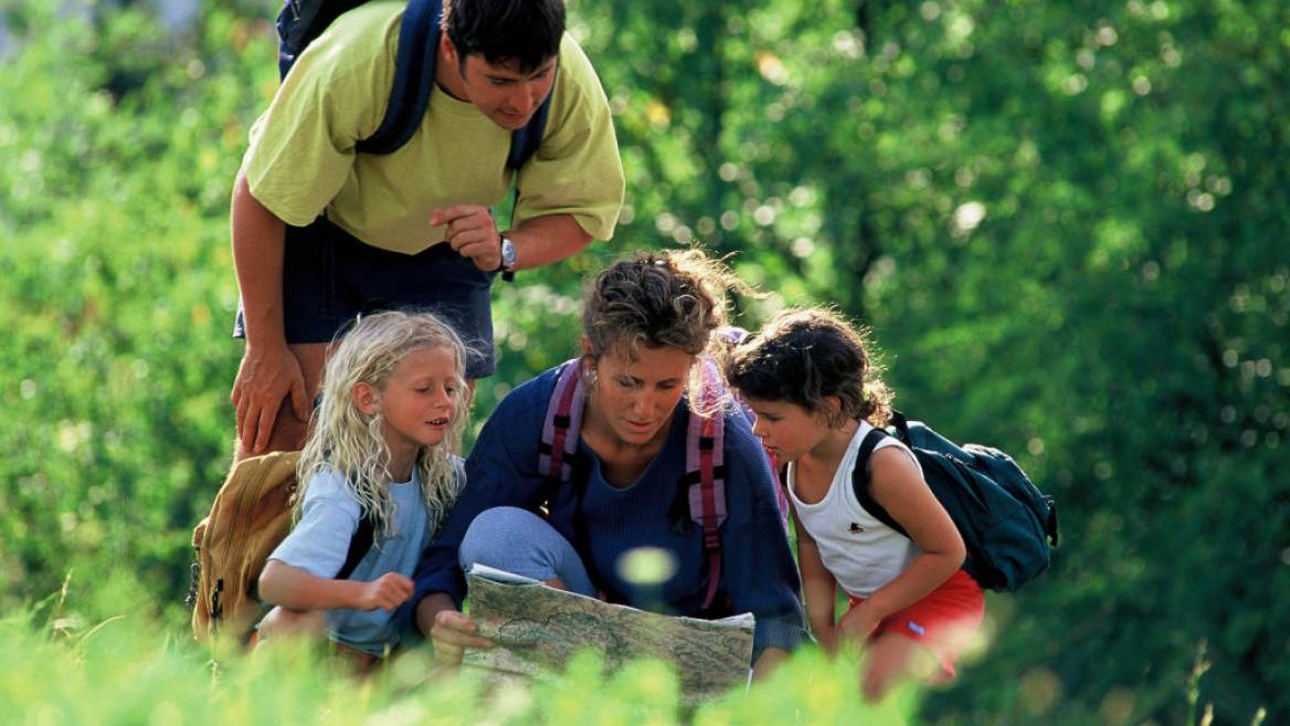 Parcours d'orientation famille