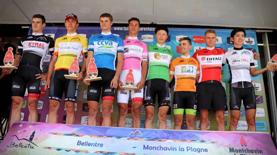 Etape 2 - Course en ligne : Les Coches / Les Coches - Tour de Tarentaise Podium complet du contre la montre 2018