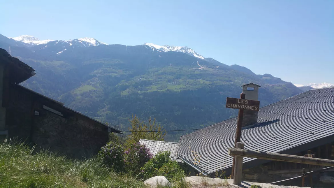 Sentier de Grumailly vallée de la Plagne