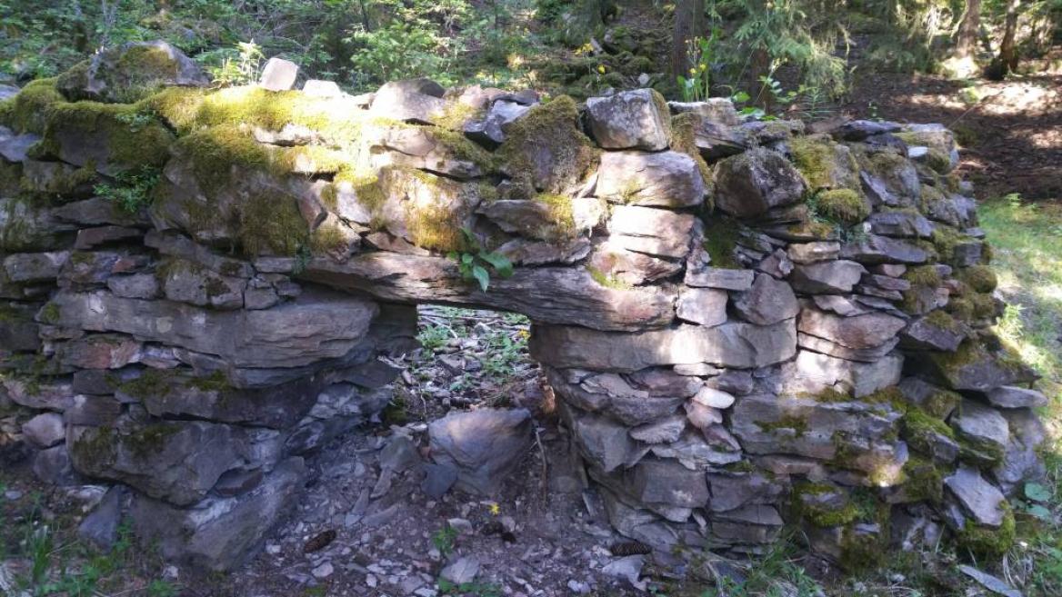 Sentier de la Combe aux boeufs vallée de la Plagne