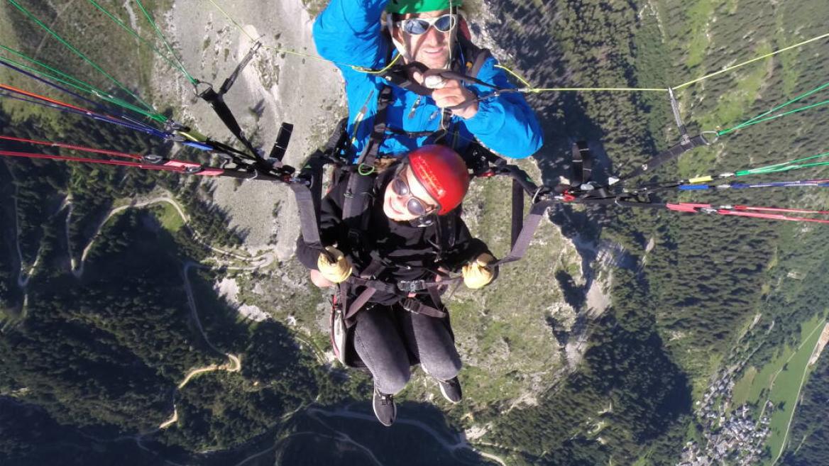 Parapente avec Aéroplagne