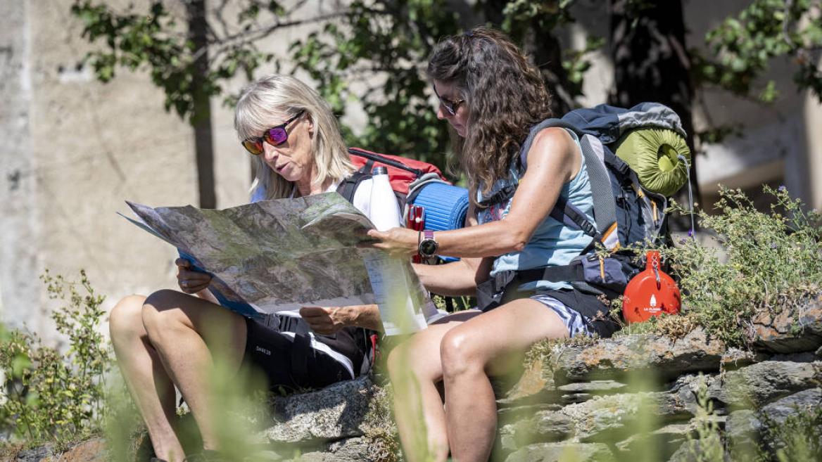 Itinéraire de randonnée : Sentiers du Revers Plagne Montalbert :  Itinéraires de marche et randonnée à Plagne Montalbert