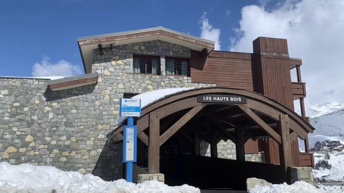 arrêt navette Les Hauts Bois