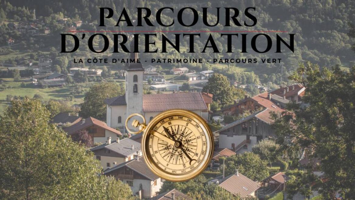 Parcours d'orientation patrimoine Côte d'Aime