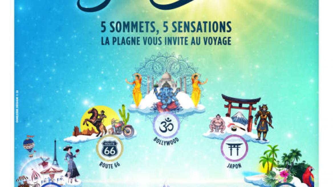 Subli'Cimes Sublicimes, 5 sommets, 5 sens