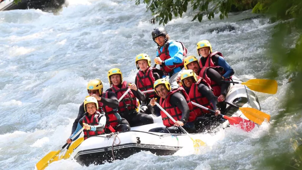 Rafting sur l'Isère