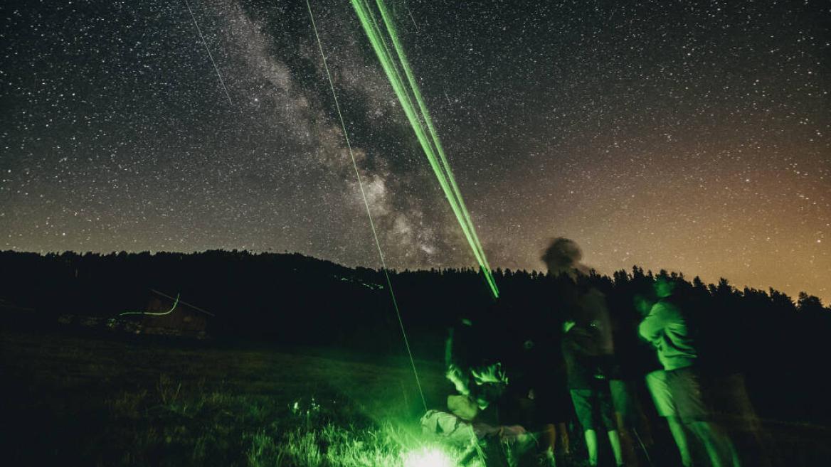 Pluie d'étoiles à Plan Bois