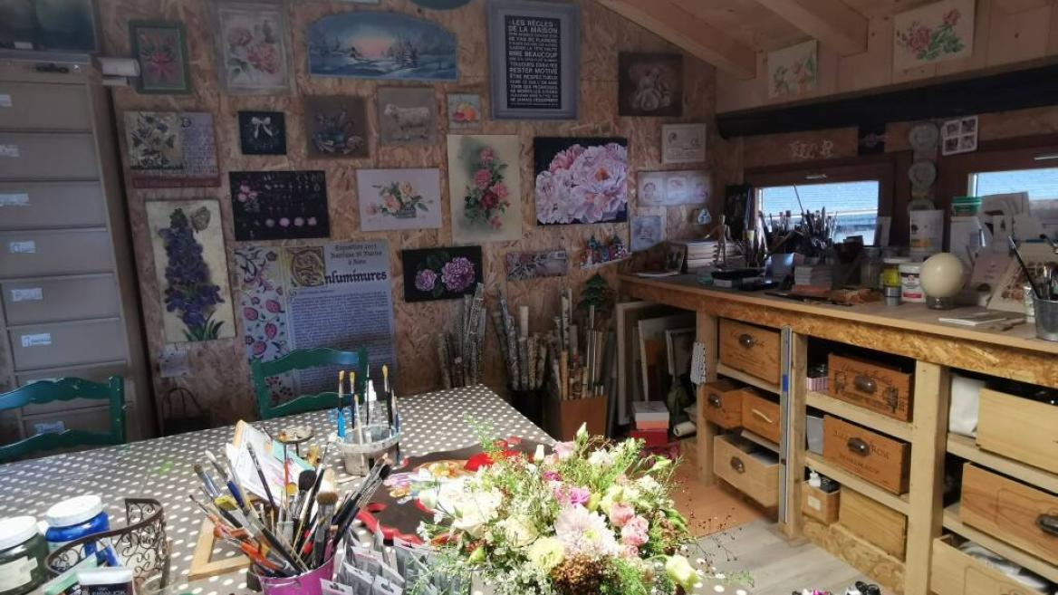 Atelier pictural de Florence REGNAULT