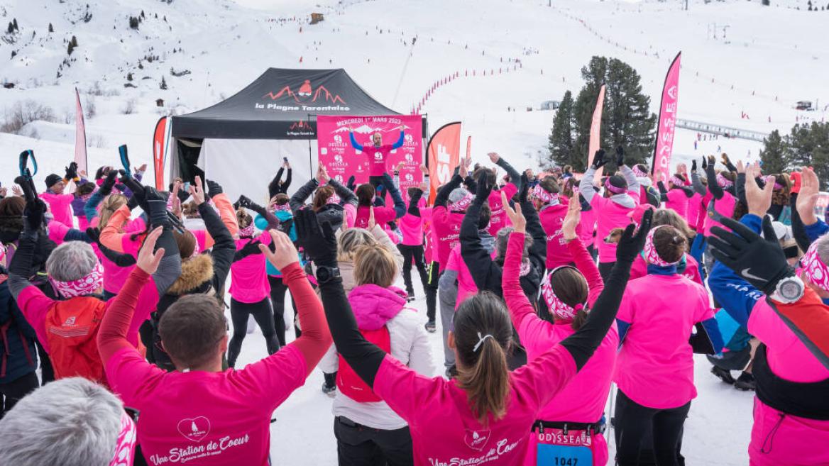 Echauffement avant le départ Odyssea