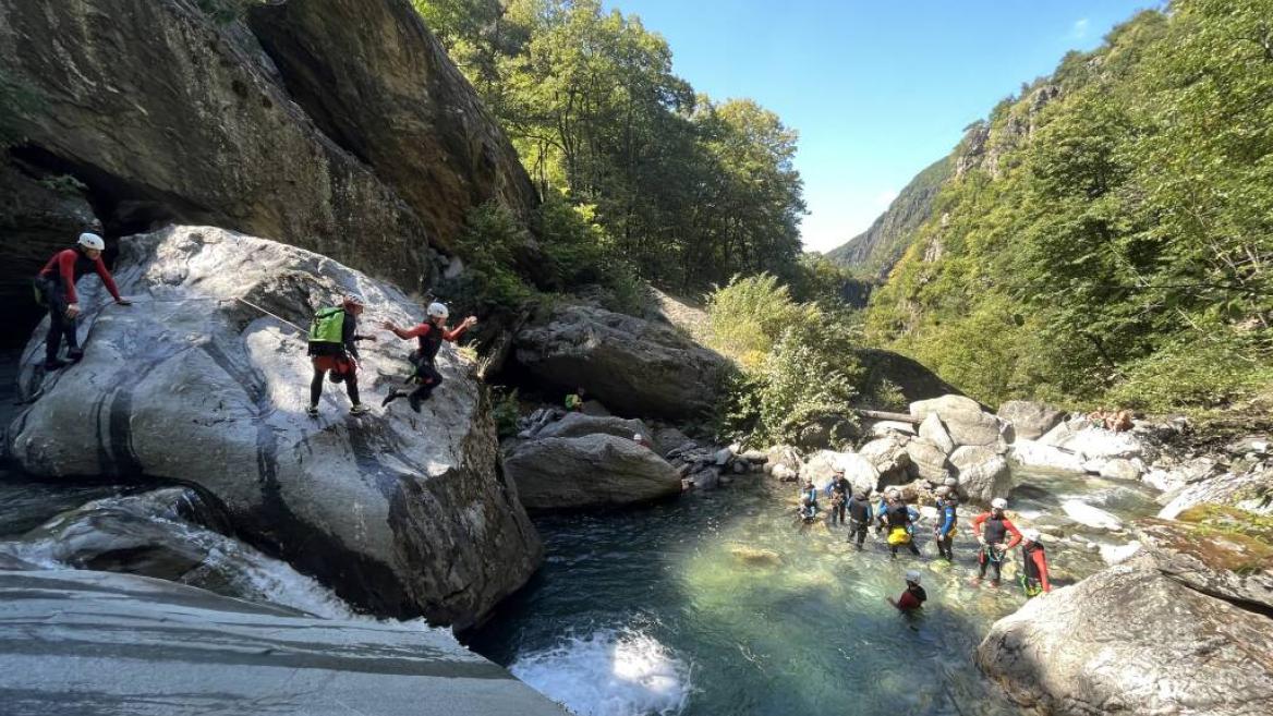 Sortie canyoning