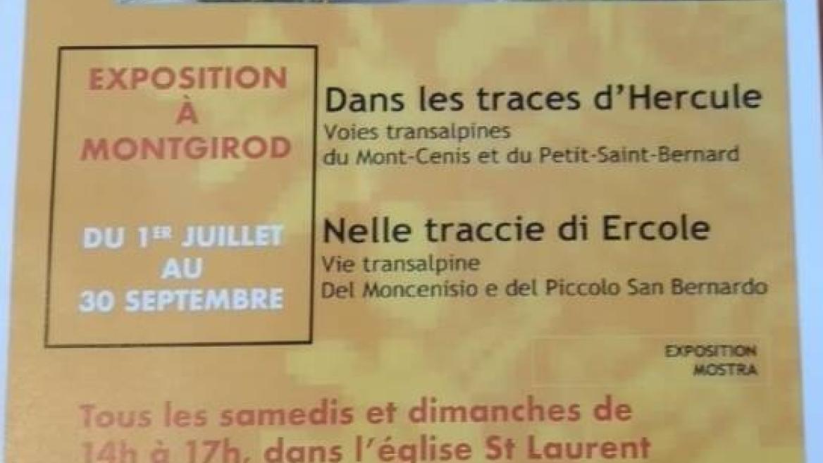 Exposition à Montgirod