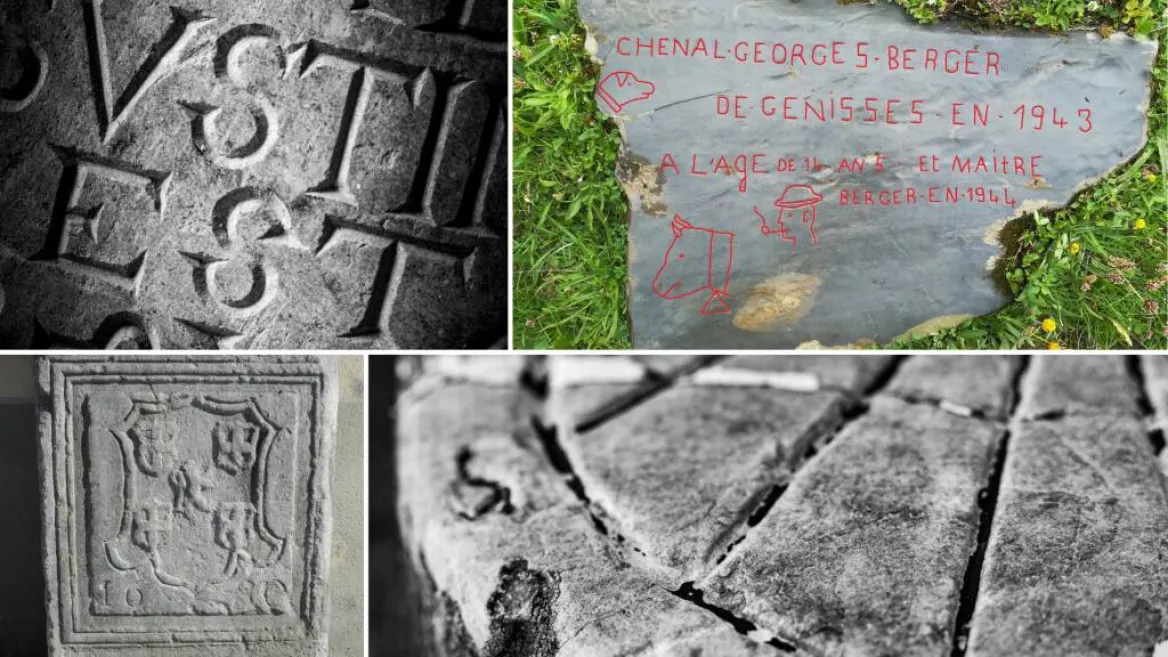 Déambulation en centre-ville à la découverte des pierres remarquables - Journées Européennes du Patrimoine_Aime-la-Plagne
