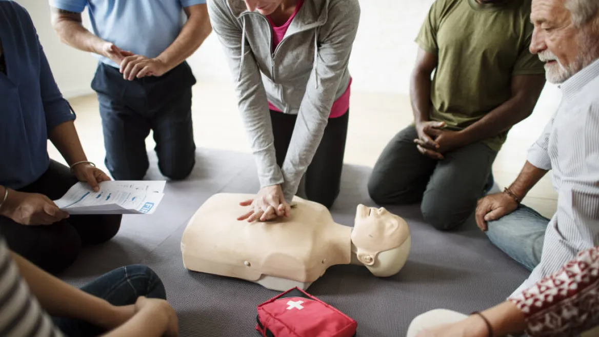 Formation secourisme avec l'EAC_Aime-la-Plagne
