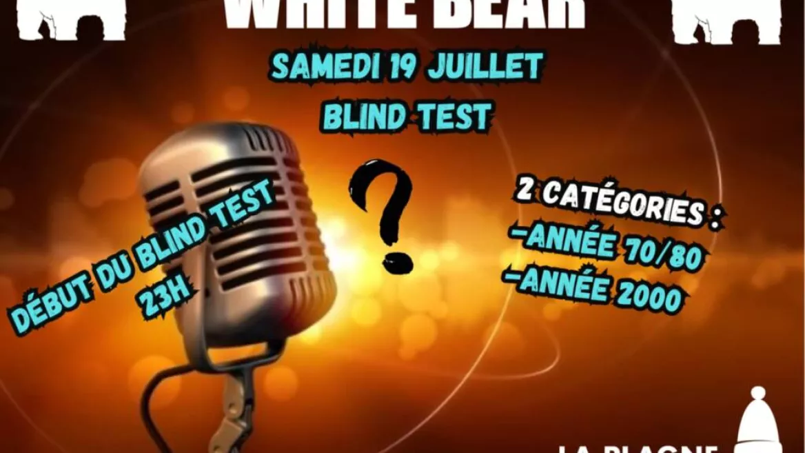 Blind test au White Bear