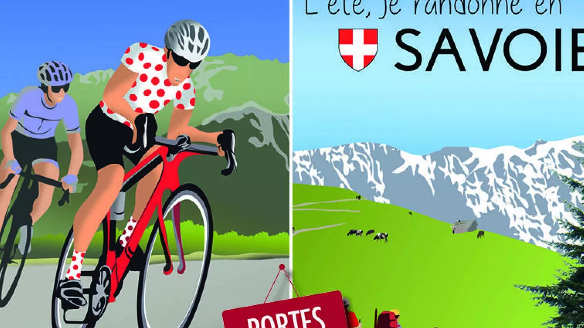 Journée portes ouvertes à l'atelier "Posters de Savoie"_Plagne-Montalbert