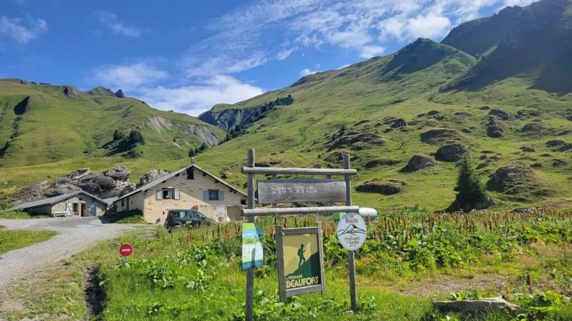 Balade facile Alpage de Plan Pichu/Refuge de la Coire Balade facile Alpage de Plan Pichu/Refuge de la Coire_Aime-la-Plagne