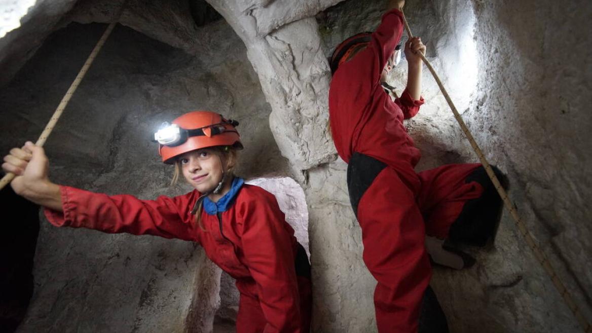 Spéléotruck I Grotte artificielle mobile_Montchavin-les-Coches