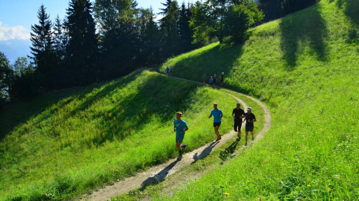 Séance de footing !_Montchavin-les-Coches