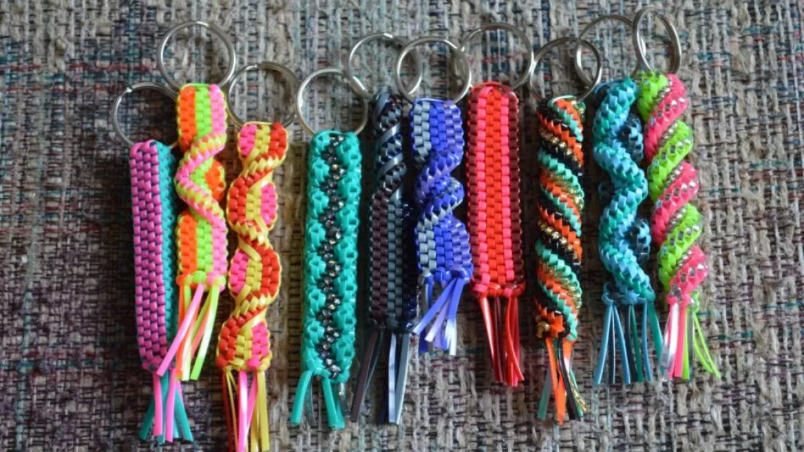 Atelier créatif I création de porte clé / scoubidous_Montchavin-les-Coches