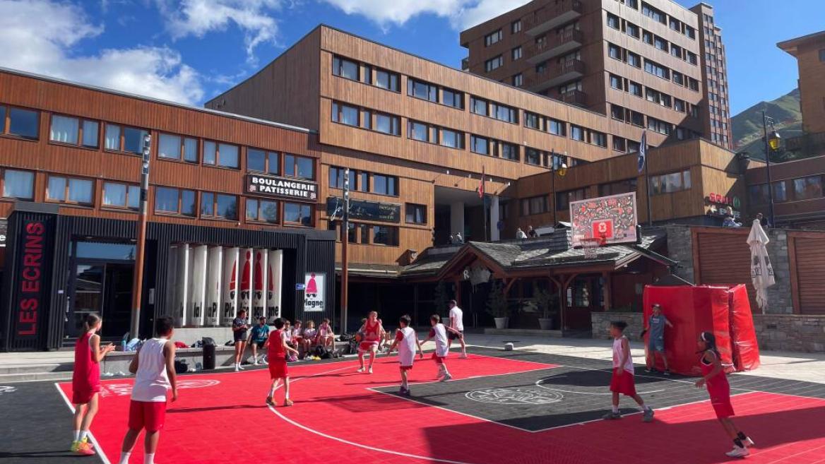 Tournoi de basket-ball 3x3_La Plagne
