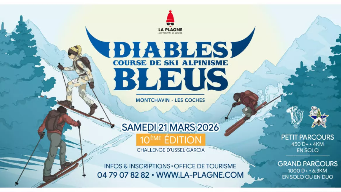 10e édition de la course de ski alpinisme "Les diables bleus"_Montchavin-les-Coches